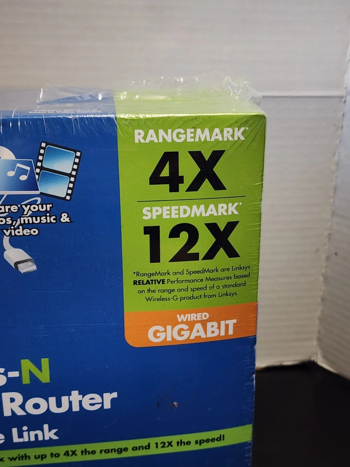 Cisco Linksys WRT350N беспроводной N гигабитный маршрутизатор с каналом хранения - проводной гигабитный - Изображение 4 из 4