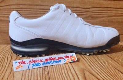 アディダスゴルフ　adipure TP 27cm 白ネイビー　本革ハンドメイド アディダスゴルフ adipure TP 27cm 白ネイビー 本革ハンドメイド