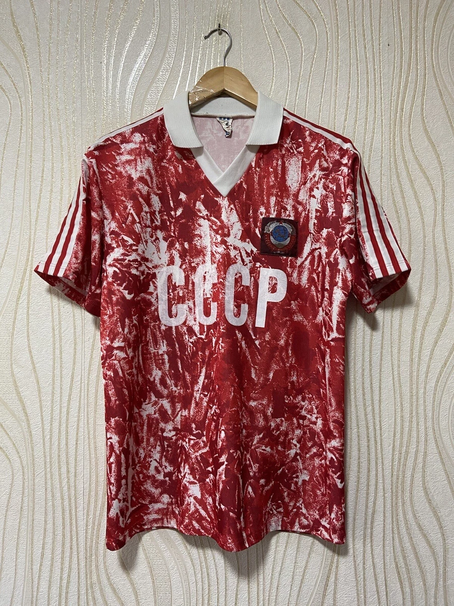 SOVIET UNION 1991 HOME FOOTBALL SHIRT SOCCER JERSEY ADIDAS M MEN RARE VI |