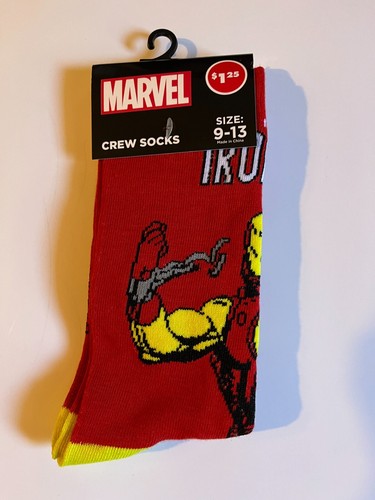 NEW ~ MARVEL ~ CHARACTER CREW SOCKS ~ SIZE: 9-13 ~ YOU CHOOSE 1 or ALL ~ 1+ SHIP - Picture 18 of 61