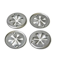 Car Star Washers Locking Top Bottom Heat Shield Exhaust Clips Clamping Disc