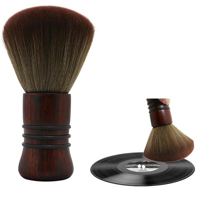 LP Cleaning Record Soft Brush Super Clean Anti-static Dust Remover Wooden Handle
