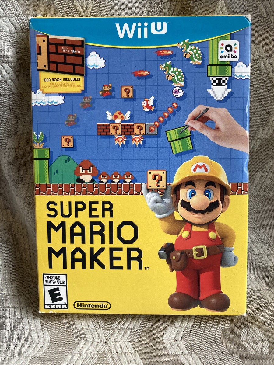 Wii U Super Mario Maker Game (Wii U, 2015) 45496903756| eBay