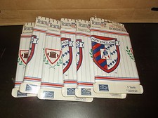 LOT OF 6 NEW ENGLAND PATRIOTS CLASSIC FOOTBALL PEEL & HANG DECORATIVE BORDER NOS