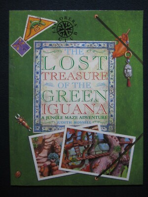 The Lost Treasure of the Green Iguana: A Jungle Maze Adventure (Explorers' Clu..