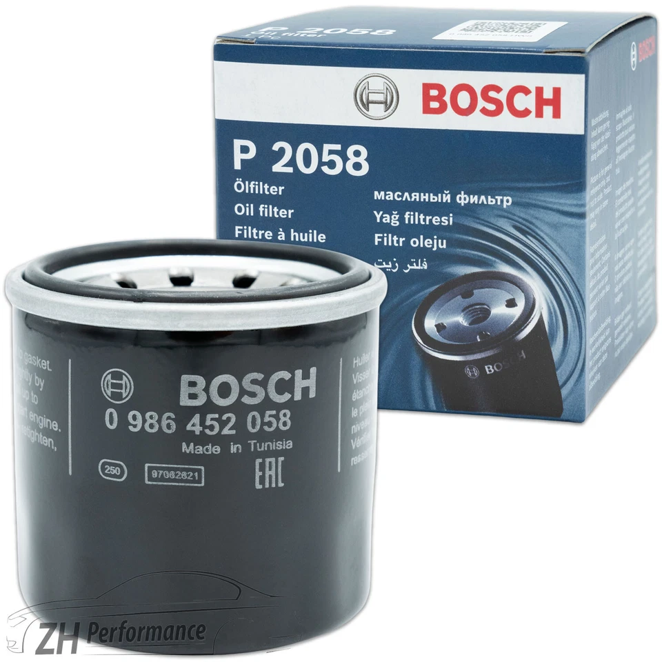 BOSCH P 2058 Ölfilter für Daihatsu GMC Honda Mazda Nissan Opel Subaru