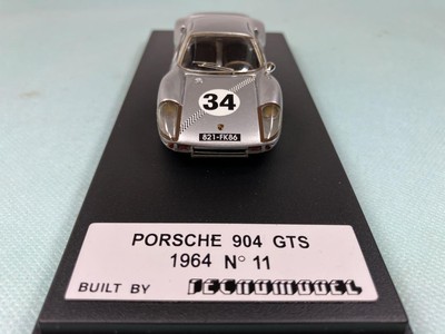 tecno model ポルシェ904GTS1964年ル・マンNo.34