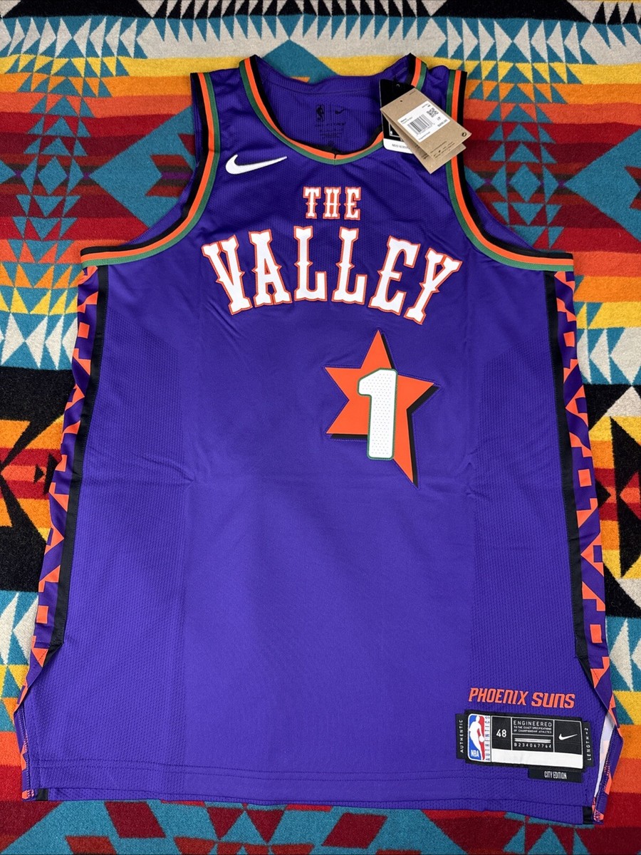 バスケットボール NIKE - Nike Phoenix Suns Jersey Devin Booker Unisex Nike Devin Booker White Phoenix Suns Swingman Jersey