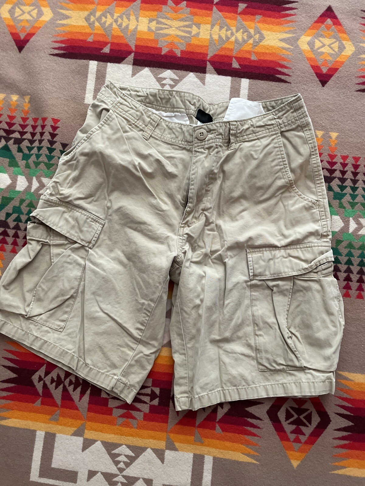 MENS Patagonia Organic Cotton Cargo Shorts SIZE 30 Gem