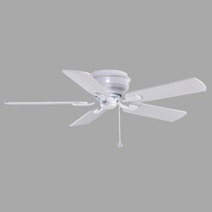 Hampton Bay Yg204 Wh Hawkins 44 In Ceiling Fan In White
