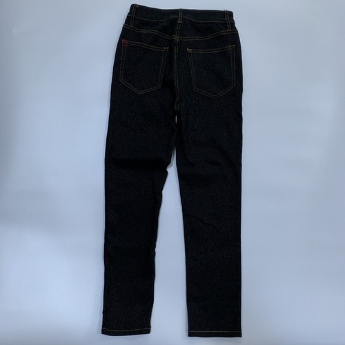 Urban Outfitters BDG High Rise Stairway Jean Lurex Black Metallic Finish Sz 26 - Picture 7 of 10