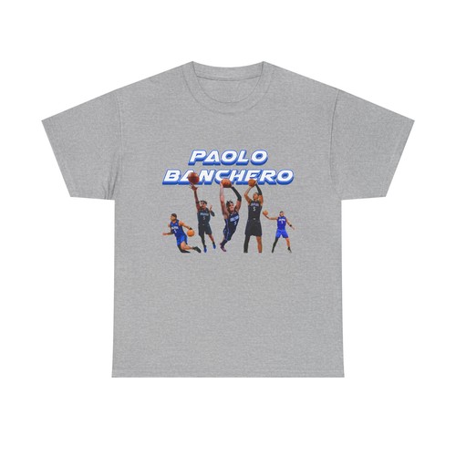 Paolo Banchero Basketball Tee, Unisex Heavy Cotton Shirt, Sports Fan Apparel, - Picture 26 of 43