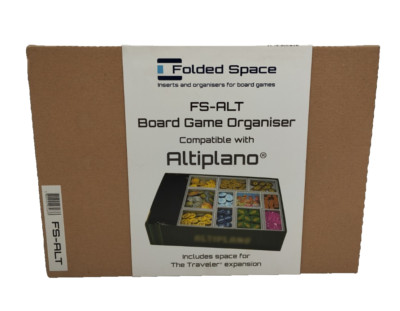 Folded Space Board Game Organizer FS-ALT-Kompatibel Altiplano - Neu #