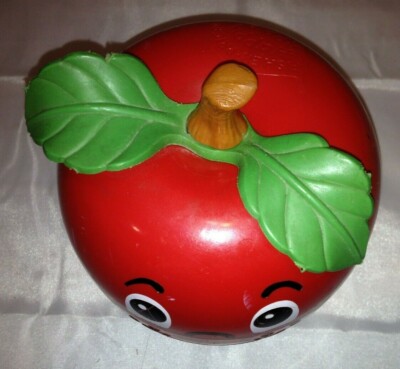 FISHER PRICE Happy Apple 1972 Short Stem Roly Poly Vintage Chime