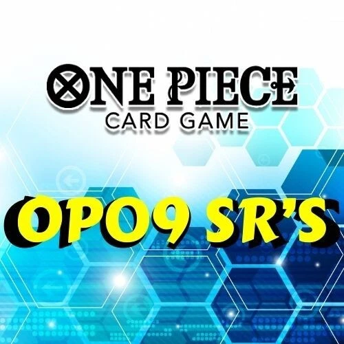 One Piece OP09 Emperors Of The New World SR'S AND DON! CARDS