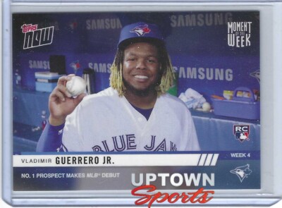 TOPPS NOW Moment Of The Week 4 - Vladimir Guerrero Jr. - PR: 4178