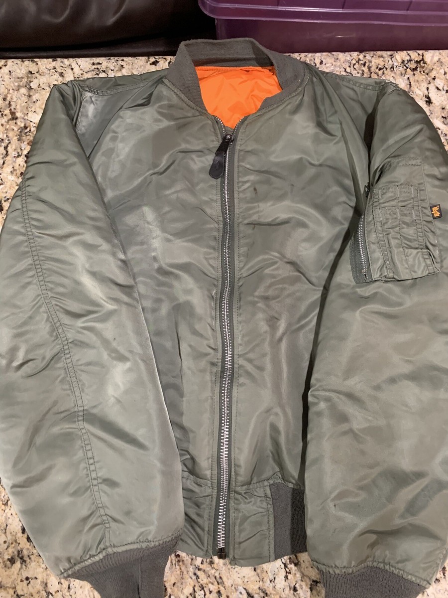 希少　MA-1 tall ALPHA INDUSTRIES MA-1 Bomber Jacket in Sage | FWRD