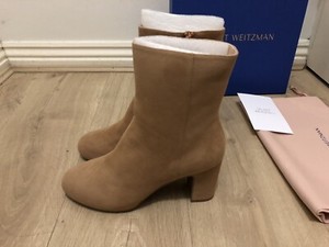 tan stuart weitzman boots