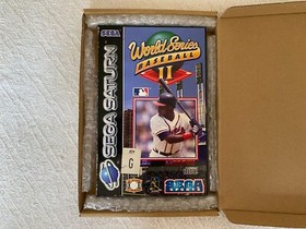 World Series Baseball II Sega Saturn - UK PAL GC CIB - High Quality Packing