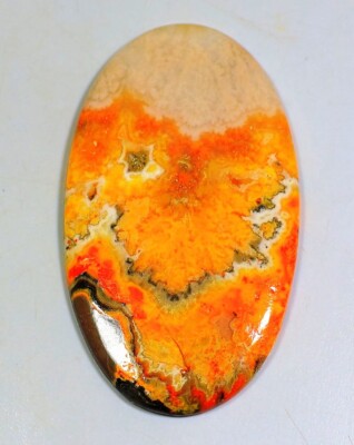 63 Ct 4X31X54 mm 100% Natural Bumble Bee Jasper Oval Cabochon Gemstone CS-108