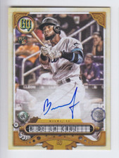 2022 TOPPS GYPSY QUEEN BRYAN DE LA CRUZ RC AUTO GQ AUTOGRAPH ROOKIE BCR Marlins