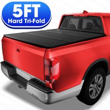 Hard Tri-fold Bed Tonneau Cover For 2017-2026 Honda Ridgeline 5ft Truck Bed Us