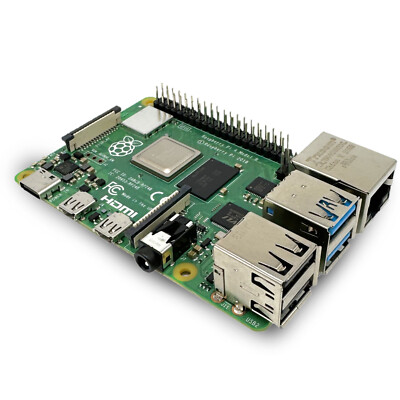 Raspberry Pi 4 Model B (ARM Cortex A72, 1,50 GHz, 4GB RAM) Mini PC