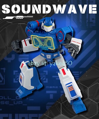 Soundwave Transformers One Model Figure 4 in. Blokees Toy v7 | eBay