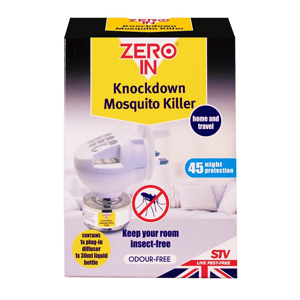 Zero In STV Mosquito Plugin Mosquito Repellent Killer Refill (Choose