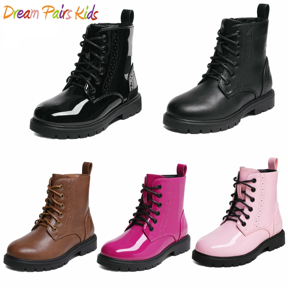 Girls hotsell combat boots