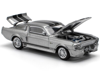 Pop Race 1:64 Shelby Mustang GT500 Silver PR64-195 | eBay
