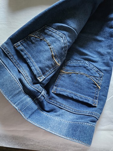 SO Stretch Jeggings Pants- Blue- Size 8- Rear Pockets - Picture 4 of 4