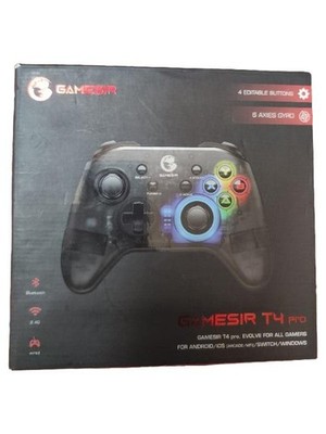 GameSir T4 Pro Gaming Controller Bluetooth Wireless Kabelgebunden Schwarz