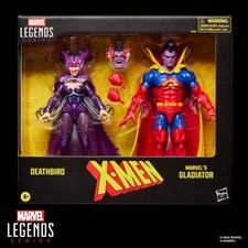 X-Men Marvel Legends Series Deathbird & Marvel   s Gladiator 6-Inch Action Figures