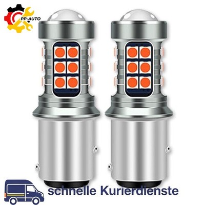 2X BAY15D 1157 RED LED TAIL BRAKE STOP LIGHT GLOBE SUPER BRIGHT ERROR FREE