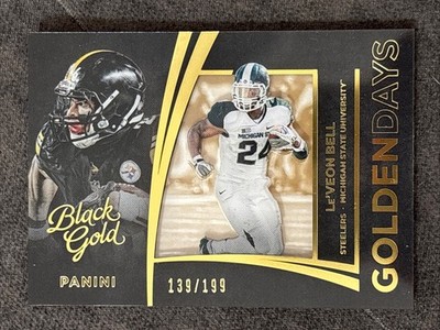 2015 Panini Black Gold - Golden Days Le'Veon Bell #GDA-23 /199