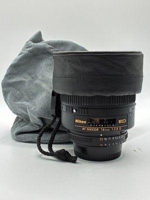 NIKON AF 14mm 1:2.8 D ED OBJEKTIV - NIKKOR A F 14mm f/2.8D - GUT