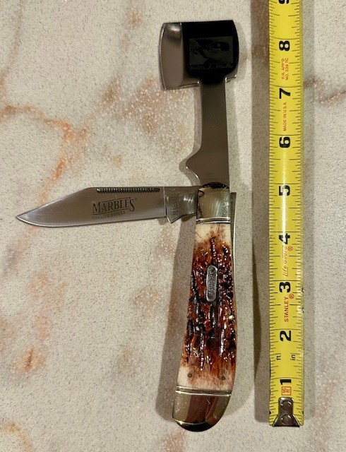 Marble's Founders Folding Axe Knife (Model MR111)
