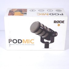 RODE PodMic Dynamic Podcasting Microphone SEALED NEW IN HAND