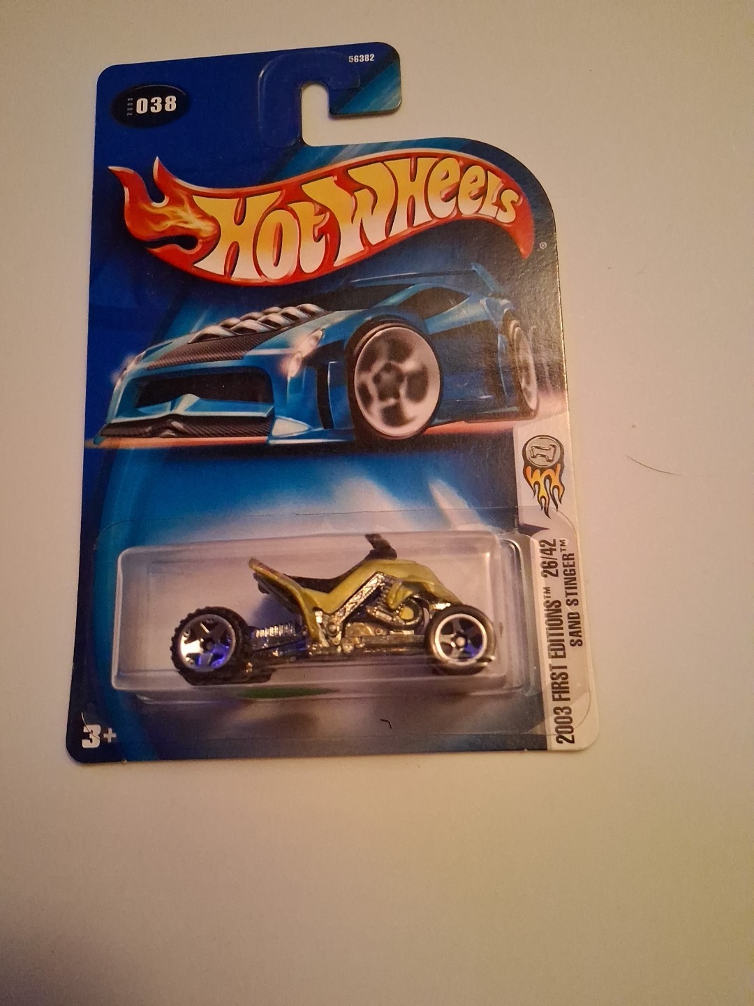 Hot Wheels 2003 Sand Stinger 4-Wheeler. Rare,VHTF! '03 First Editions Srs #26/42