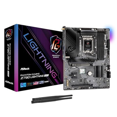ASRock Phantom Gaming Intel Z790 Lightning WiFi ATX Motherboard LGA1700 DDR5