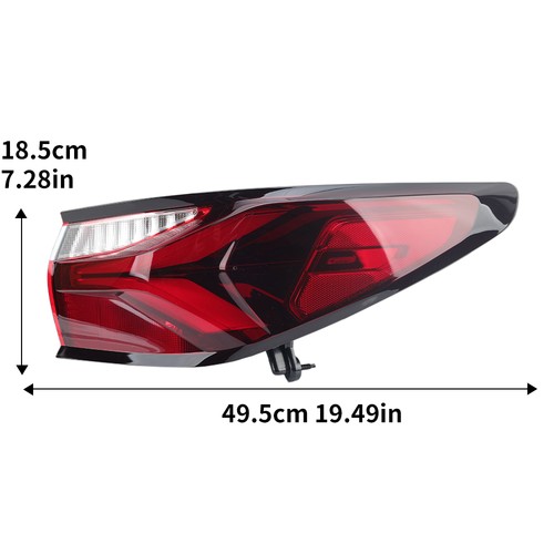 For 2019-2021 2022 Chevy Blazer LED Tail Light Brake Lamp Outer Right Passenger - Picture 8 of 15