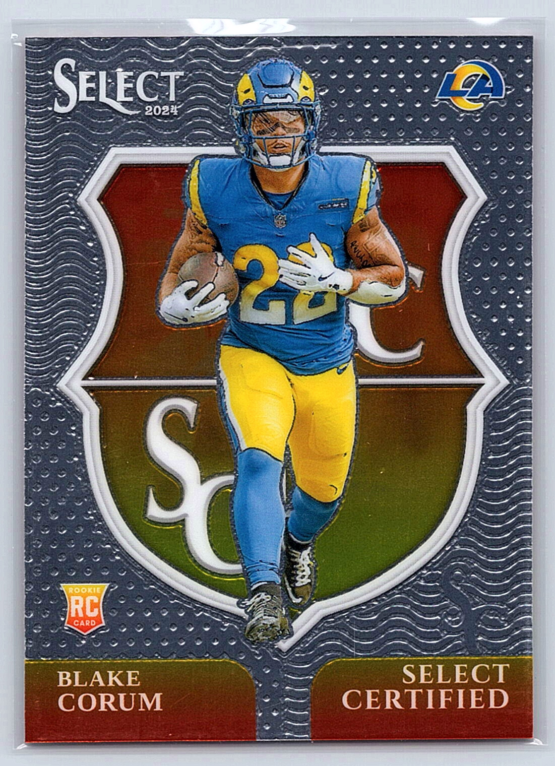 Blake Corum Panini Select Select Certified Rookies #25 Base
