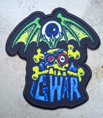 AUFBÜGLER / PATCH / AUFNÄHER -- GWAR -- HEAVY METAL / HORROR ROCK