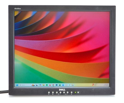 Grade B Dell 1800FP 18.1'' 1280x1024 75Hz VGA DVI LCD Monitor Dim - No Stand!