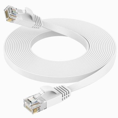 LAN Kabel 12m CAT6 Hochgeschwindigkeit Netzwerk Kabel für PS5 Router TV Laptop