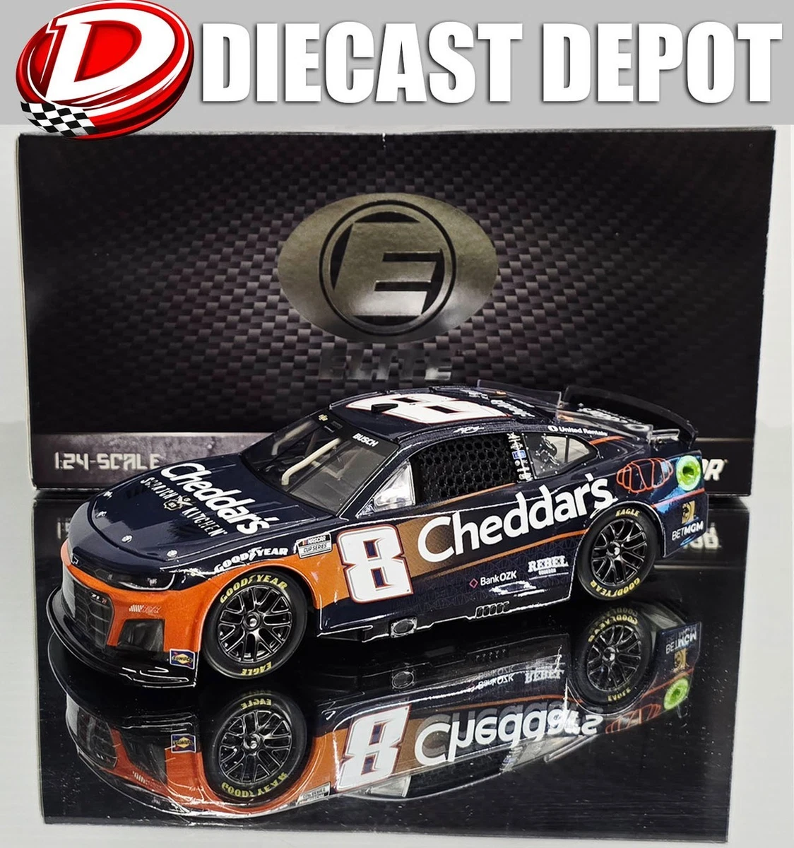 Blue 1:24 Kyle Busch Diecast Racing Cars for sale - eBay