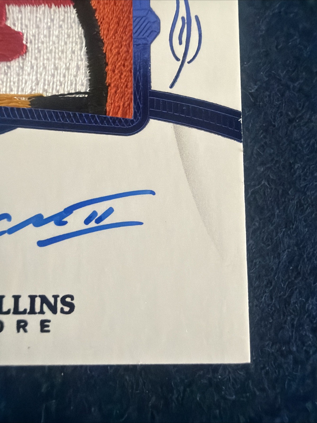 🔥 2019 PANINI FLAWLESS CEDRIC MULLINS AUTO ROOKIE RPA PATCH RC /15🔥 view 4