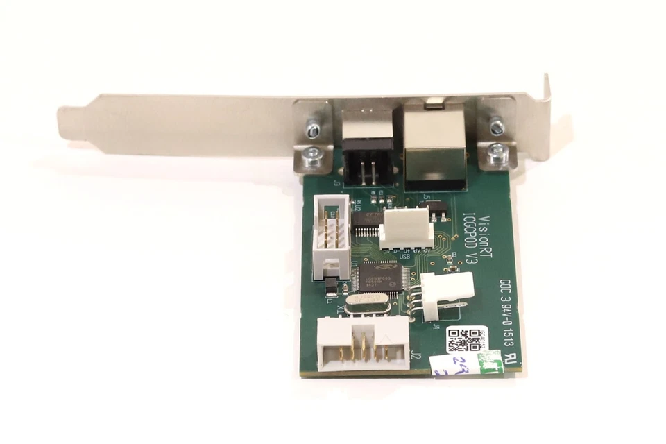 VisionRT ICGCP0D V3 1xRJ45 1xRJ11 High-Profile Network Adapter Card Tested - Image 3 of 4