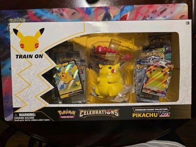 Pokémon TCG Celebrations Premium Figure Collection Pikachu VMAX Box  820650809408| eBay